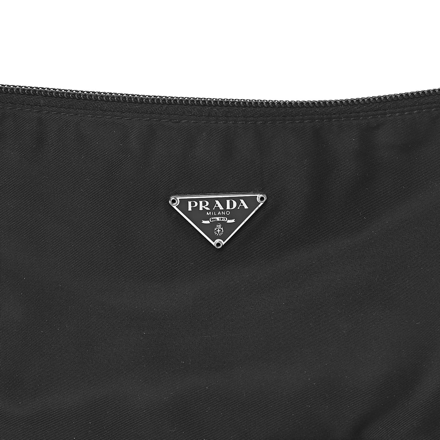 Tessuto Nylon Pochette Bag Black