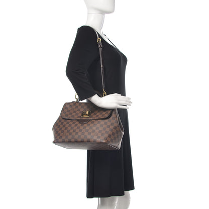 Louis Vuitton Damier Ebene Bergamo MM 2 of 14