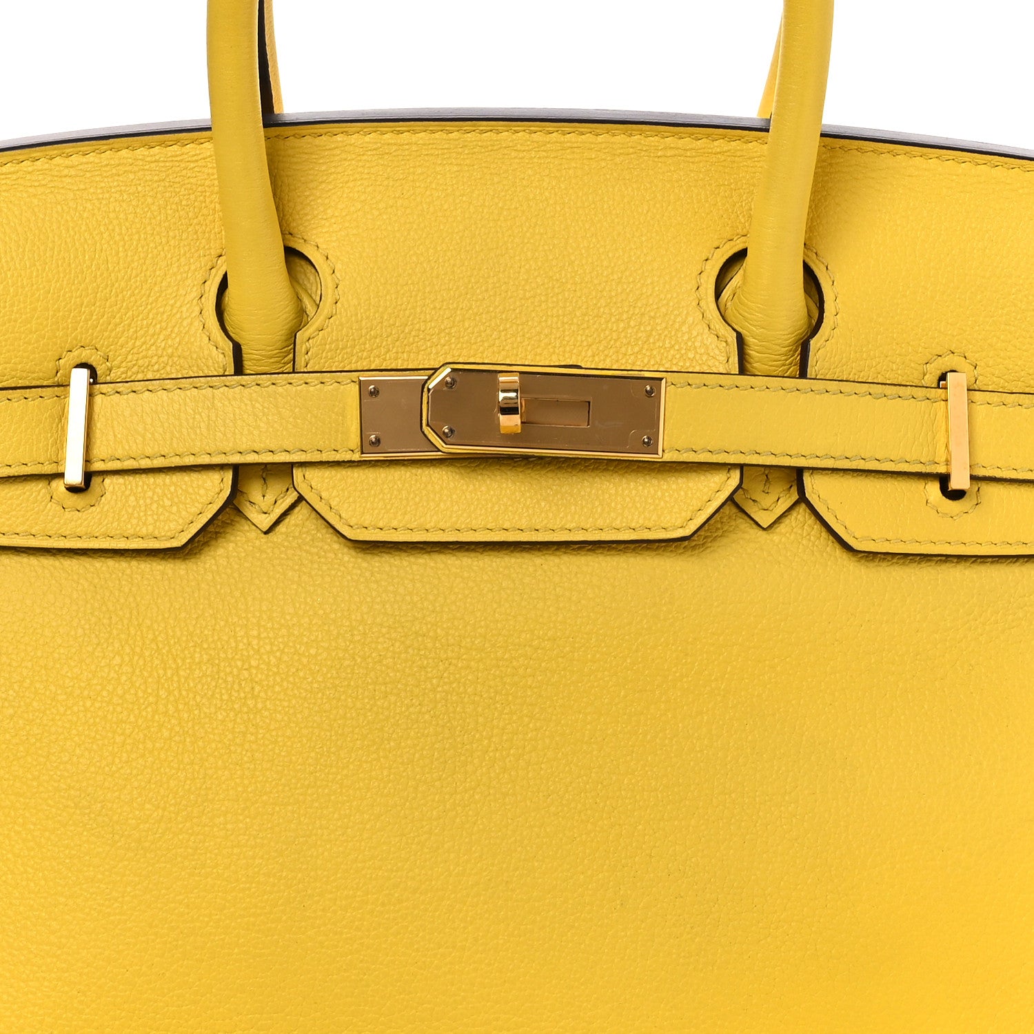 Hermes Taurillon Novillo Birkin 30 Jaune De Naples 8 of 14