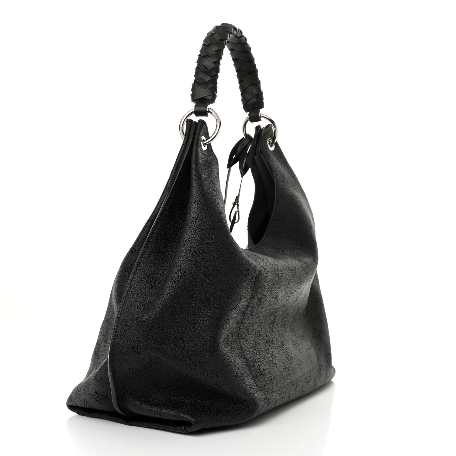 Louis Vuitton Mahina Carmel Hobo Black 3 of 9