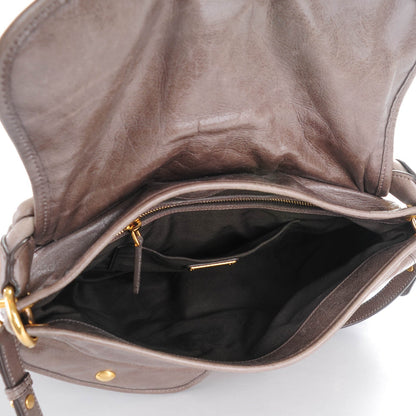 Miu Miu Nappa Matelasse Coffer Hobo Fumo 5 of 9