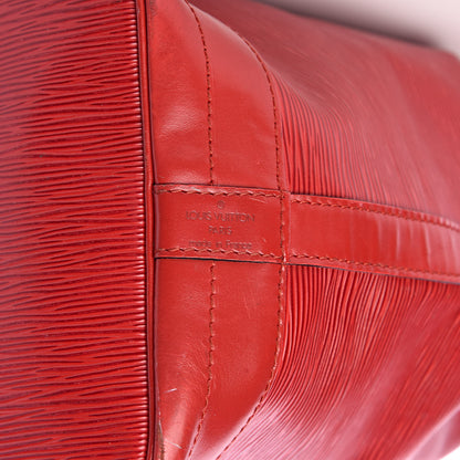 Louis Vuitton Epi Noe Castillan Red 7 of 23