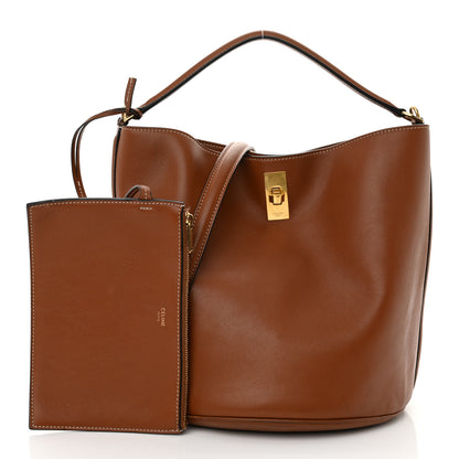 Celine Smooth Calfskin Bucket 16 Bag Tan 3 of 13