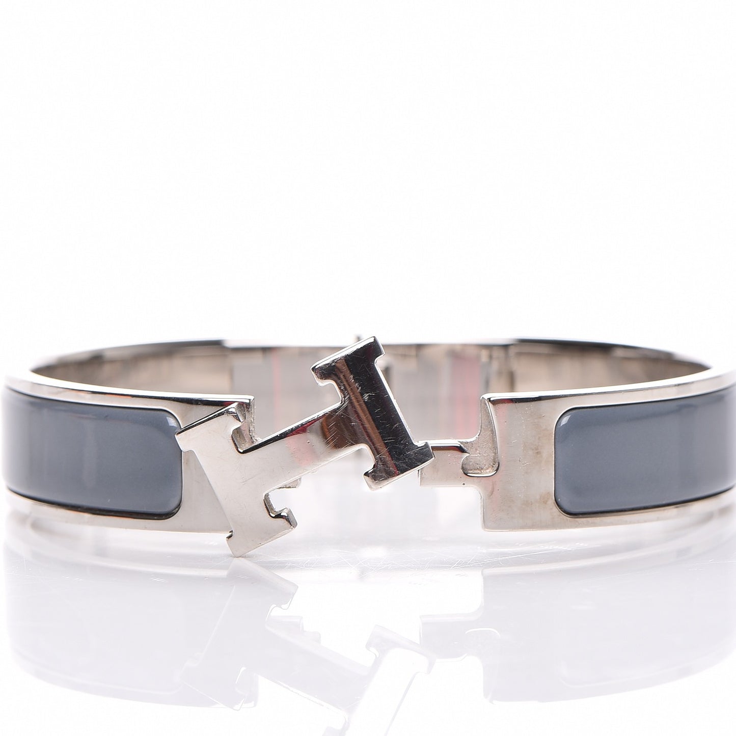 Enamel Narrow Clic Clac H Bracelet PM