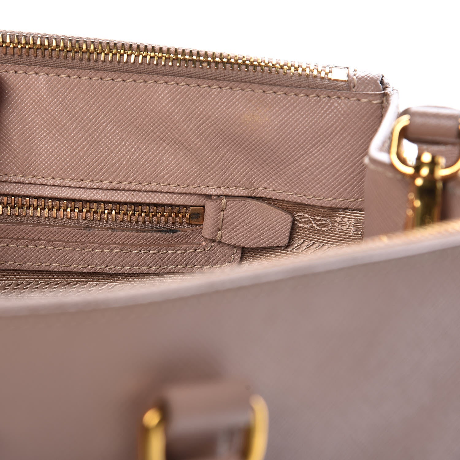 Prada Saffiano Medium Galleria Double Zip Tote Cammeo 13 of 18