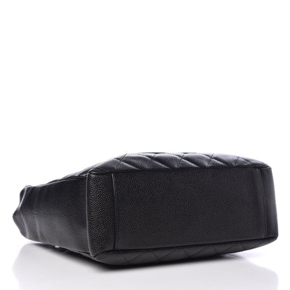 Chanel Caviar Quilted Petit Shopping Tote PST Black 4 of 8