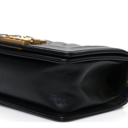 Chanel Caviar Quilted Small Boy Flap Black 10 of 10