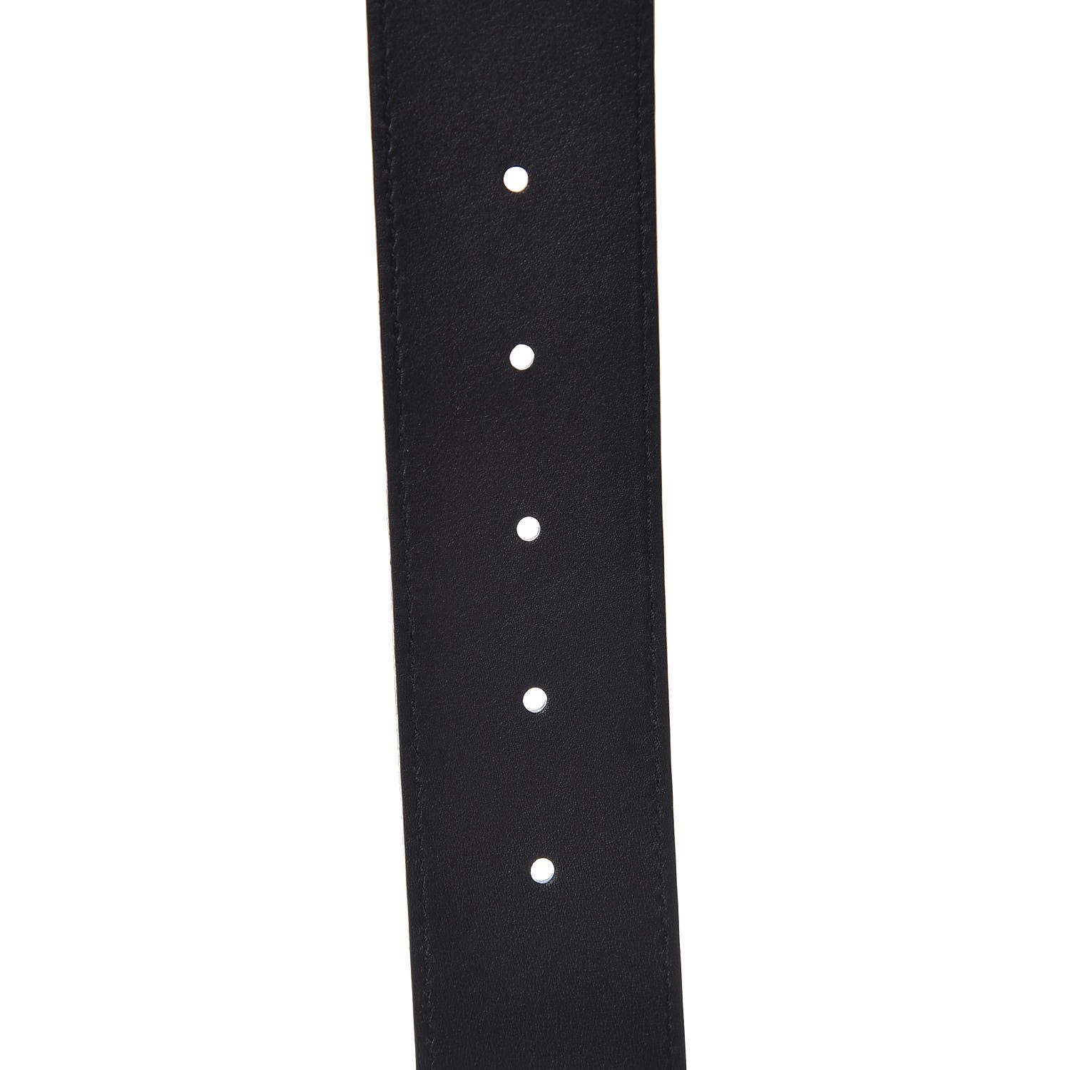 Gucci Calfskin Double G 40mm Belt 80 32 Black 5 of 6