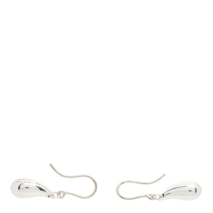 Tiffany Sterling Silver Elsa Peretti Teardrop Earrings 4 of 4