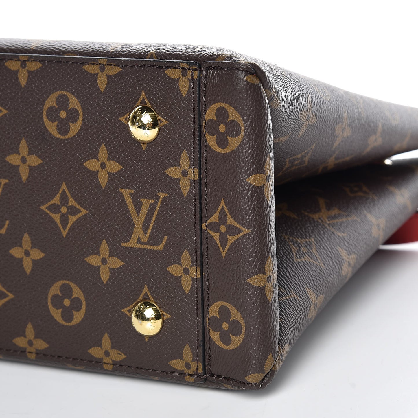 Monogram Flower Tote Coquelicot