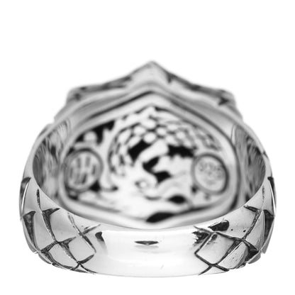 John Hardy Sterling Silver Naga Shield Signet Ring 62 10 4 of 5