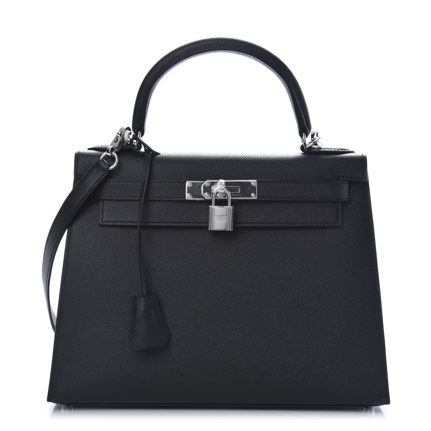 Hermes Epsom Kelly Sellier 28 Black 1 of 33