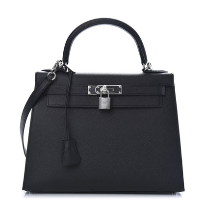 Hermes Epsom Kelly Sellier 28 Black 1 of 33