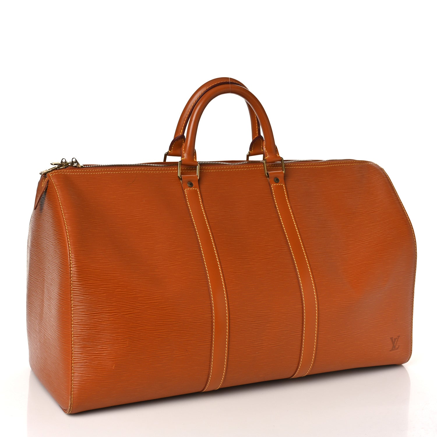 Louis Vuitton Epi Keepall 50 Cipango 3 of 12