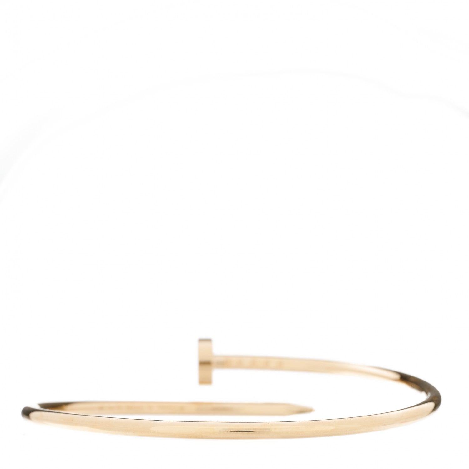 Cartier 18K Yellow Gold Small Juste Un Clou Bracelet 16 2 of 4