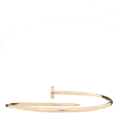 Cartier 18K Yellow Gold Small Juste Un Clou Bracelet 16 2 of 4