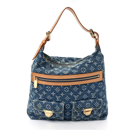 Louis Vuitton Denim Baggy GM Blue 1 of 8