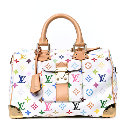 Louis Vuitton Monogram Multicolor Speedy 30 White 1 of 7