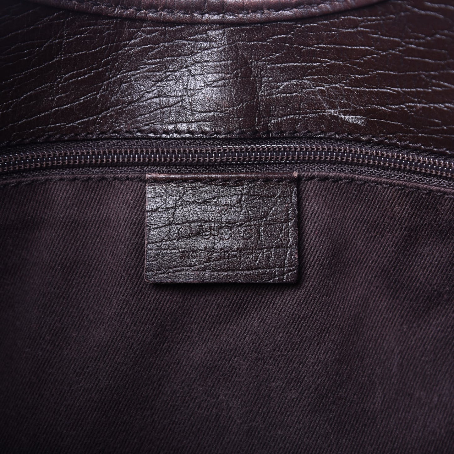 Monogram Small Bardot Bag Brown