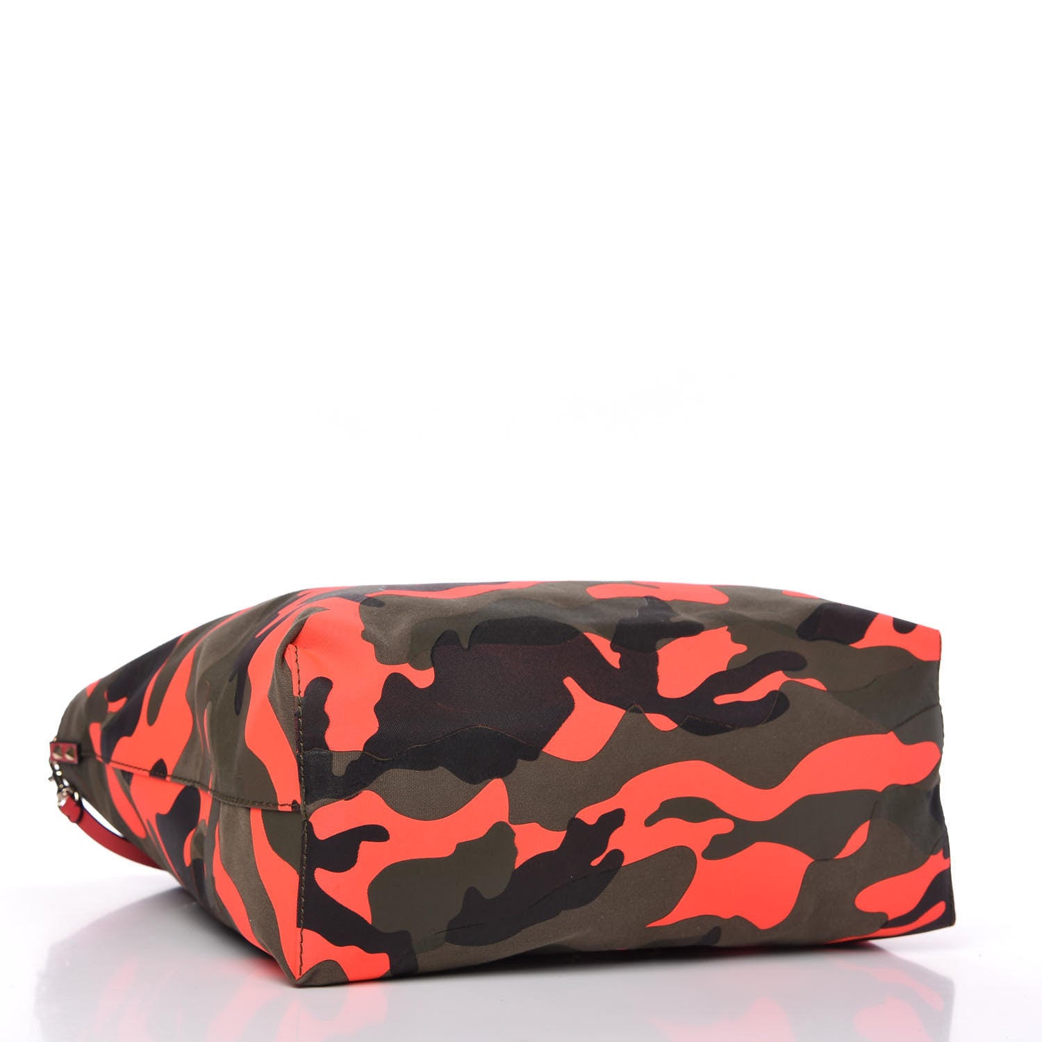 Valentino Garavani Canvas Camouflage Rockstud Reversible Tote Pink 5 of 14