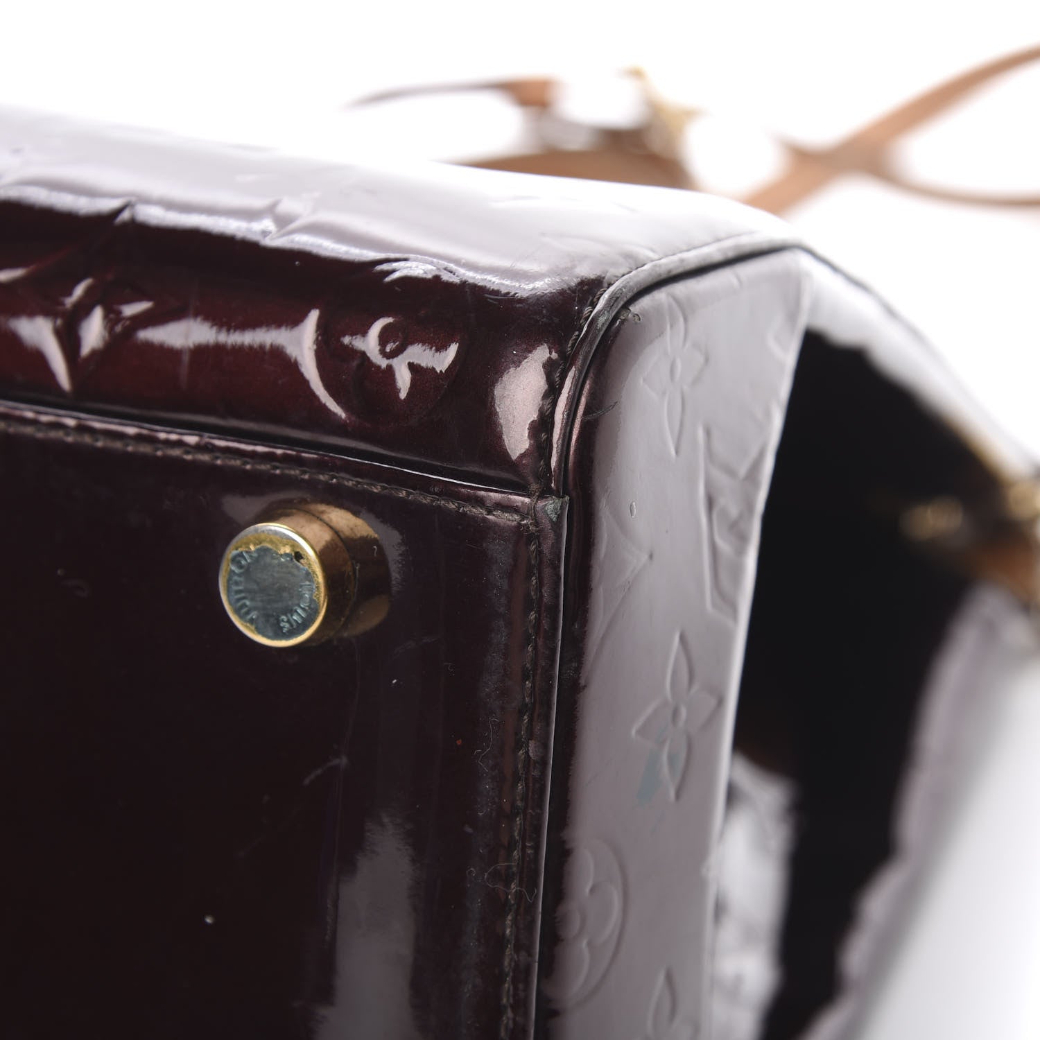 Louis Vuitton Vernis Brea GM Rouge Fauviste 12 of 19