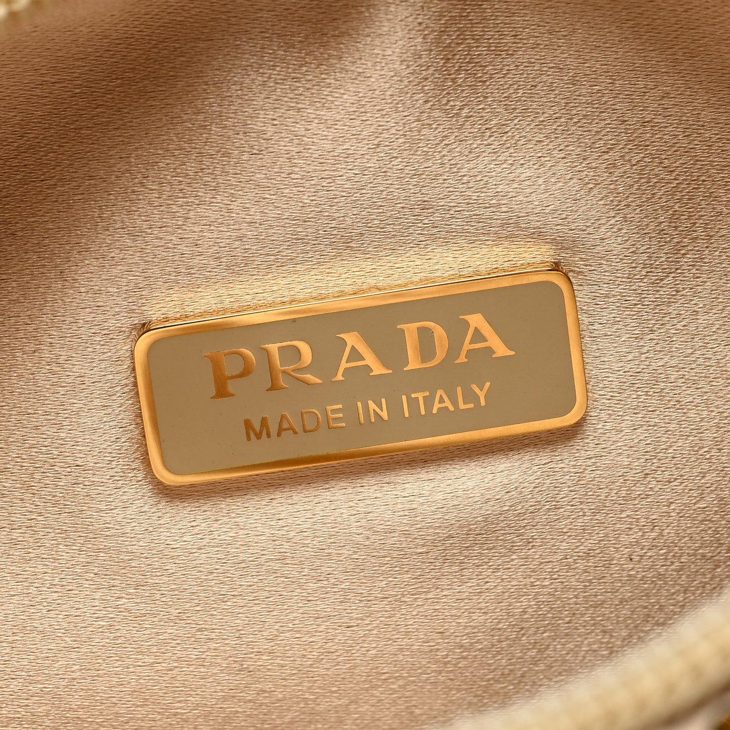 Satin Crystal Mini Re-Edition 2000 Bag Platino