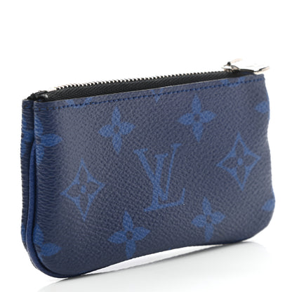 Louis Vuitton Taigarama Trio Messenger Key Pouch Cobalt 3 of 6