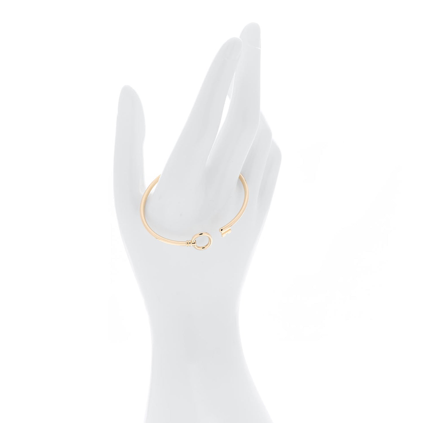 18K Yellow Gold Keys Wire Bracelet