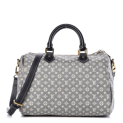 Louis Vuitton Monogram Idylle Speedy Bandouliere 30 Encre 1 of 9