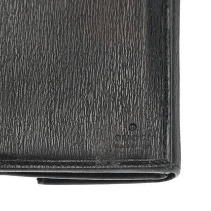 Gucci Calfskin Continental Bardot Wallet Black 6 of 25