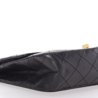 Chanel Aged Calfskin Quilted 50th Anniversary 2.55 Reissue 227 Flap Black 7 of 13