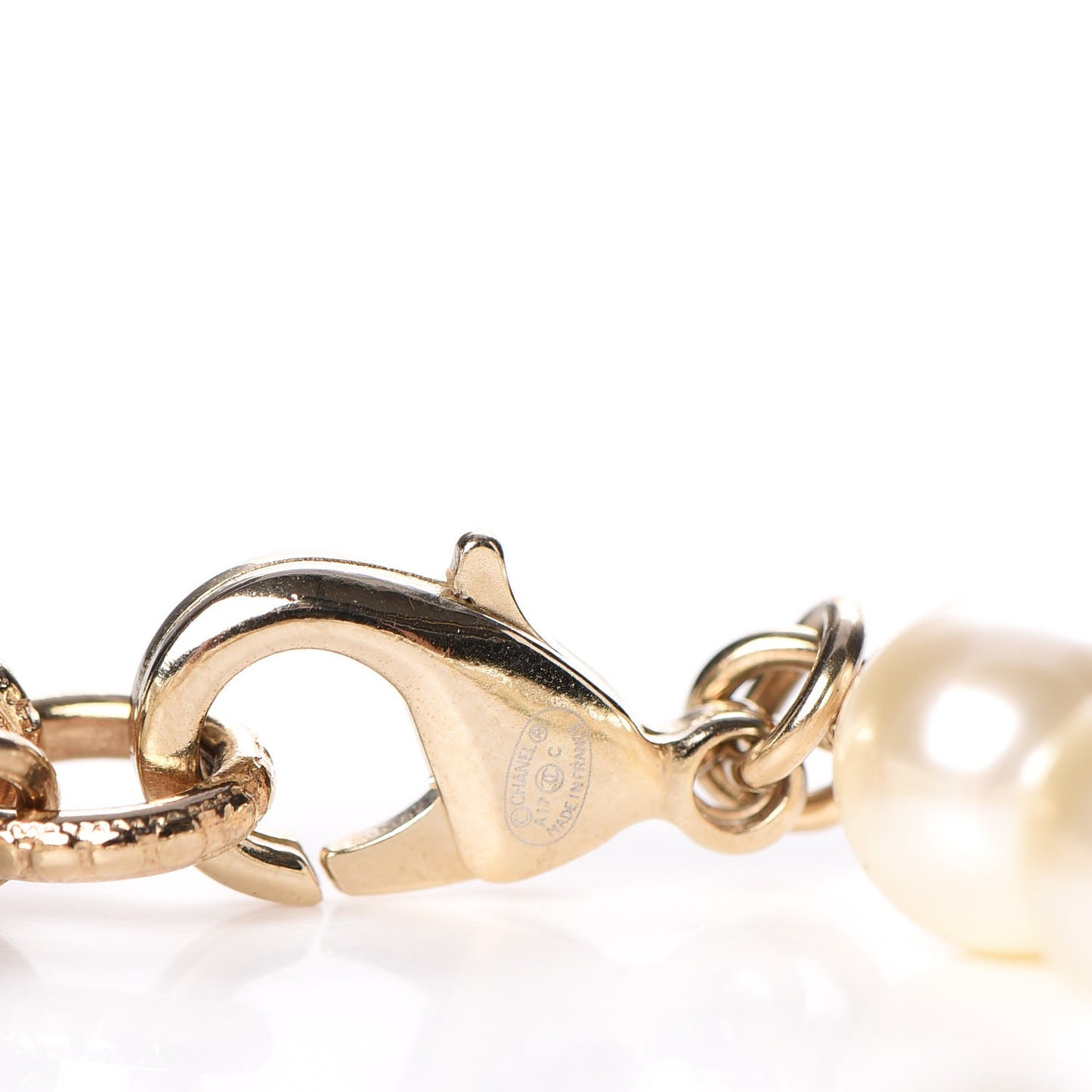 Pearl Star CC Bracelet Gold