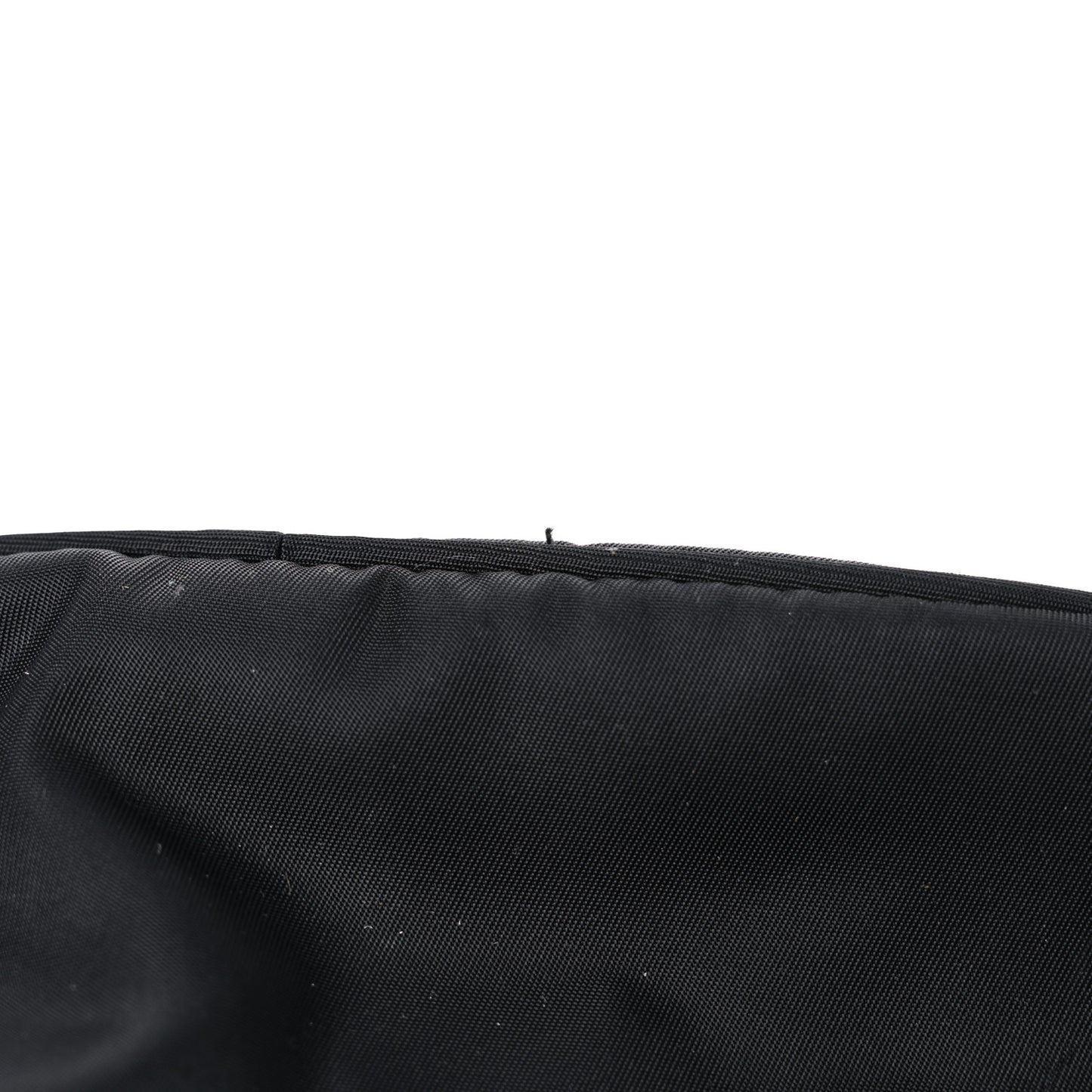Saffiano Tessuto Nylon Mini Bucket Crossbody Bag Black