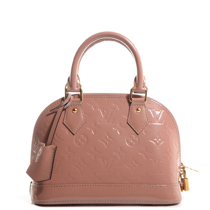 Louis Vuitton Vernis Alma BB Rose Velours 1 of 7