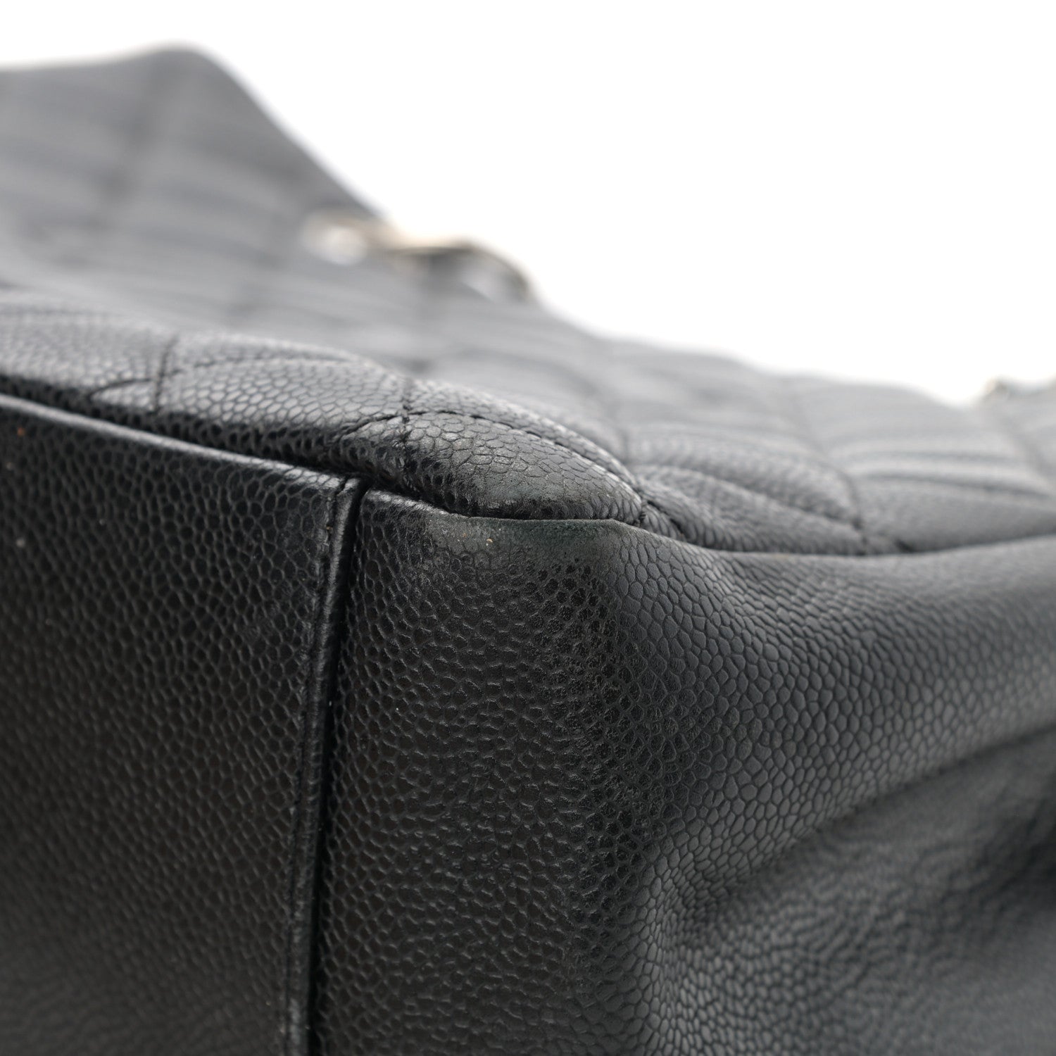 Chanel Caviar Quilted Grand Shopping Tote GST Black 10 of 19