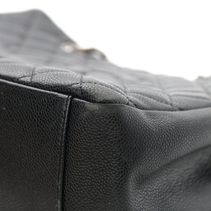 Chanel Caviar Quilted Grand Shopping Tote GST Black 10 of 19