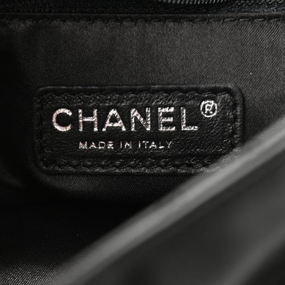 Chanel Lambskin Large Soft and Chain Hobo Black 6 of 10