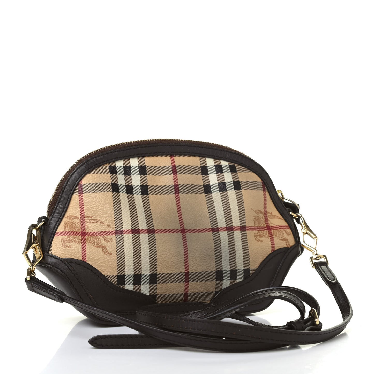 Haymarket Check Mini Orchard Crossbody Chocolate