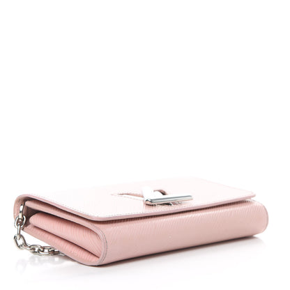 Louis Vuitton Epi Twist Chain Wallet Rose Ballerine 4 of 13