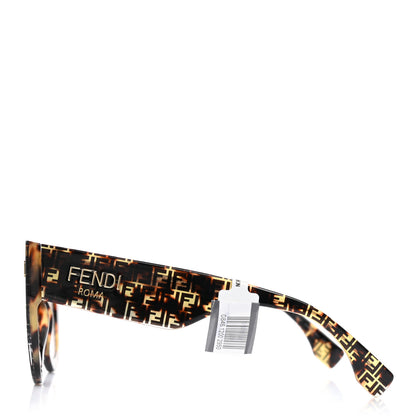 Fendi Acetate Fendi Roma Cat Eye Sunglasses FF 0435/S Havana 3 of 9