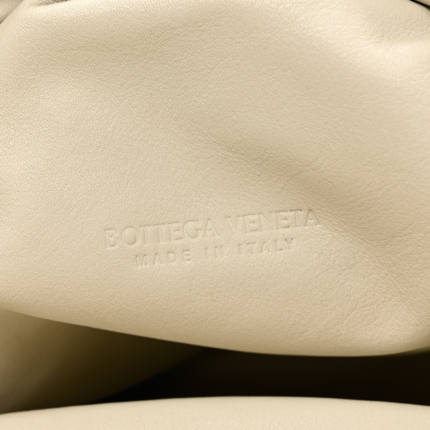 Bottega Veneta Smooth Butter Calf The Pouch Oversized Clutch Mist 6 of 6