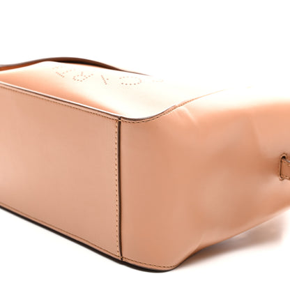 Stella McCartney Eco Alter Nappa Perforated Logo Linea Shoulder Bag Camel 10 of 10