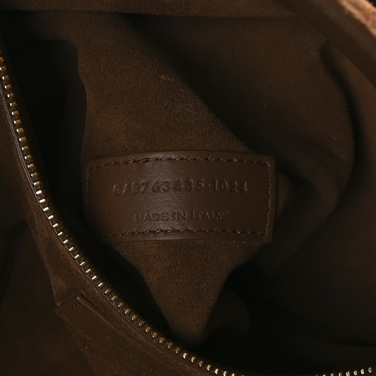 Suede Bea Tote Caramel Cognac