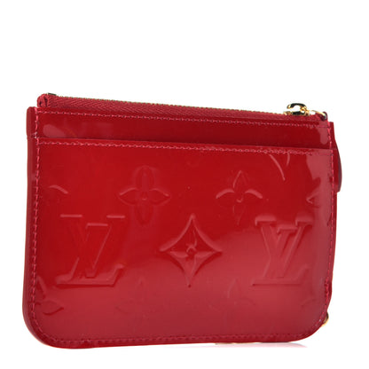 Louis Vuitton Vernis Key Pouch Pomme D'Amour 3 of 9