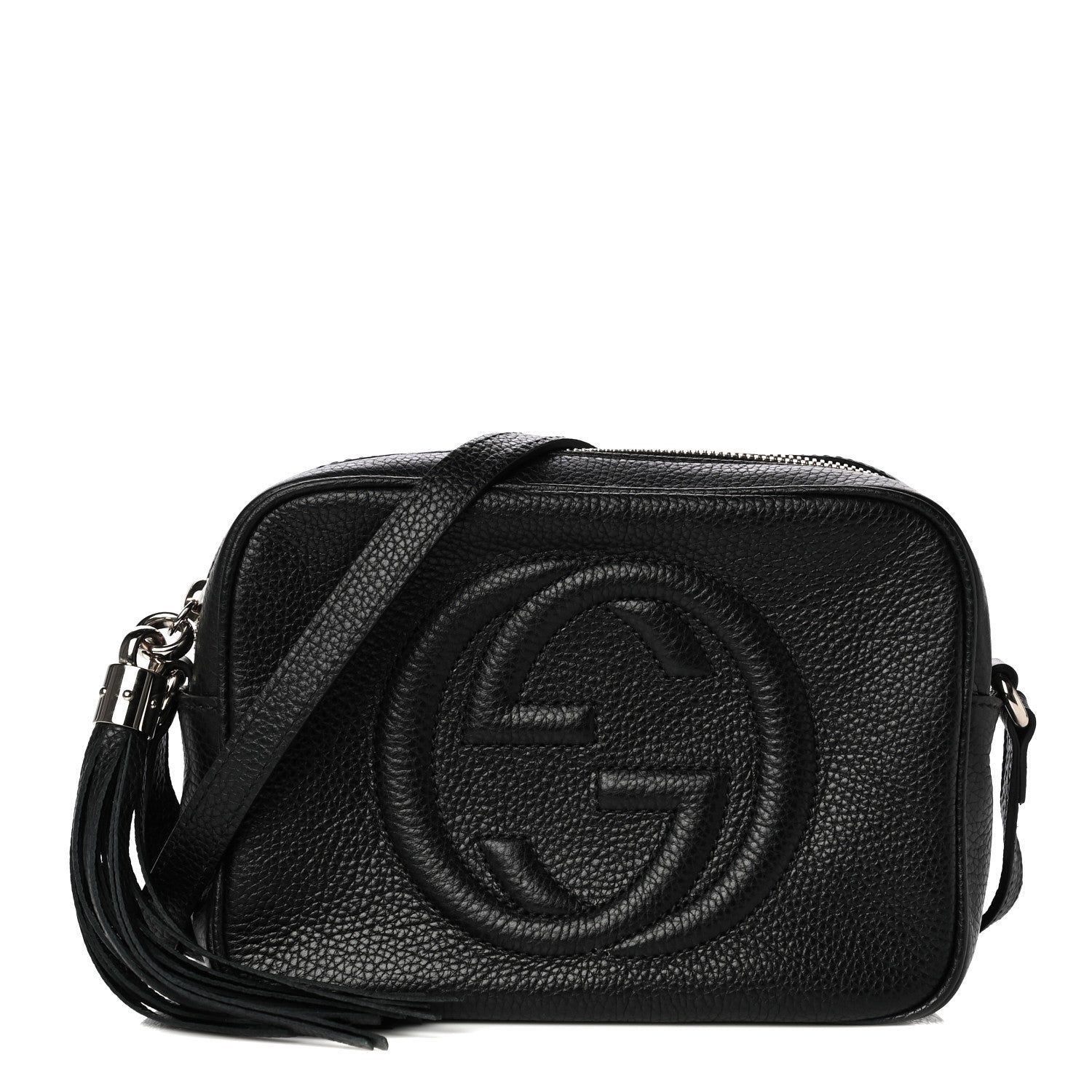 Gucci Pebbled Calfskin Small Soho Disco Bag Black 1 of 10