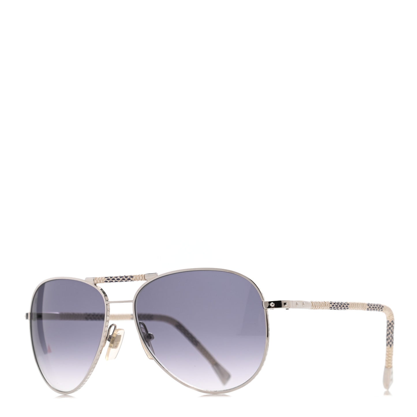 Damier Azur Conspiration Pilote Aviator Sunglasses Z0203U