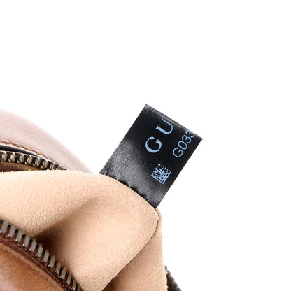 Gucci Glazed Calfskin Matelasse Diagonal Small GG Marmont Chain Shoulder Bag Cuir 8 of 12