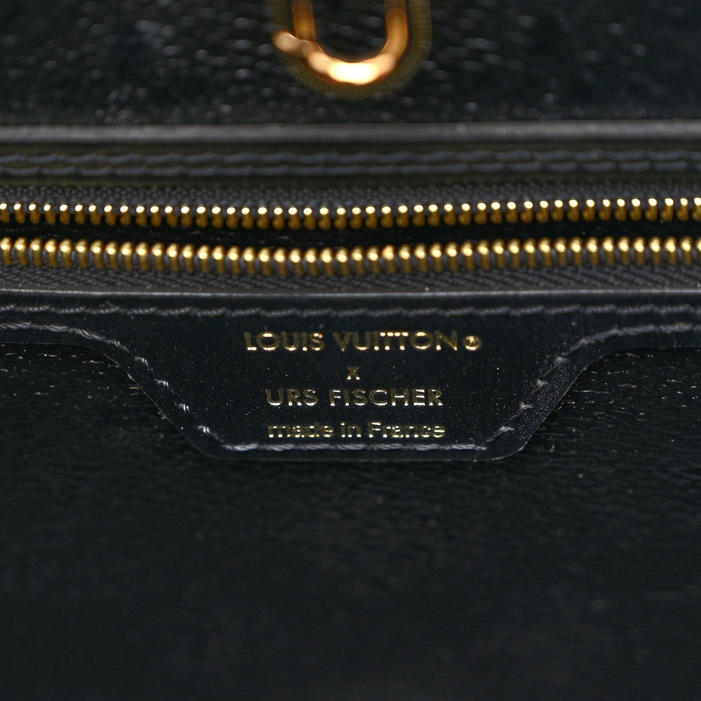 X UF Tufted Monogram Neverfull MM Black Red
