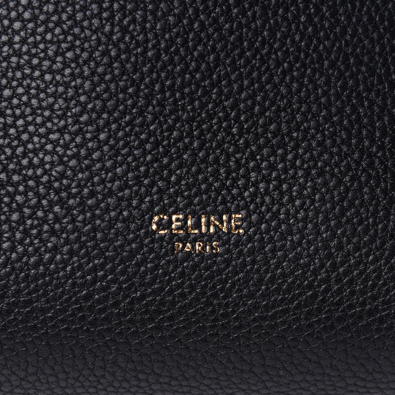 Celine Soft Grained Calfskin Small Sangle Bucket Bag Black 9 of 11