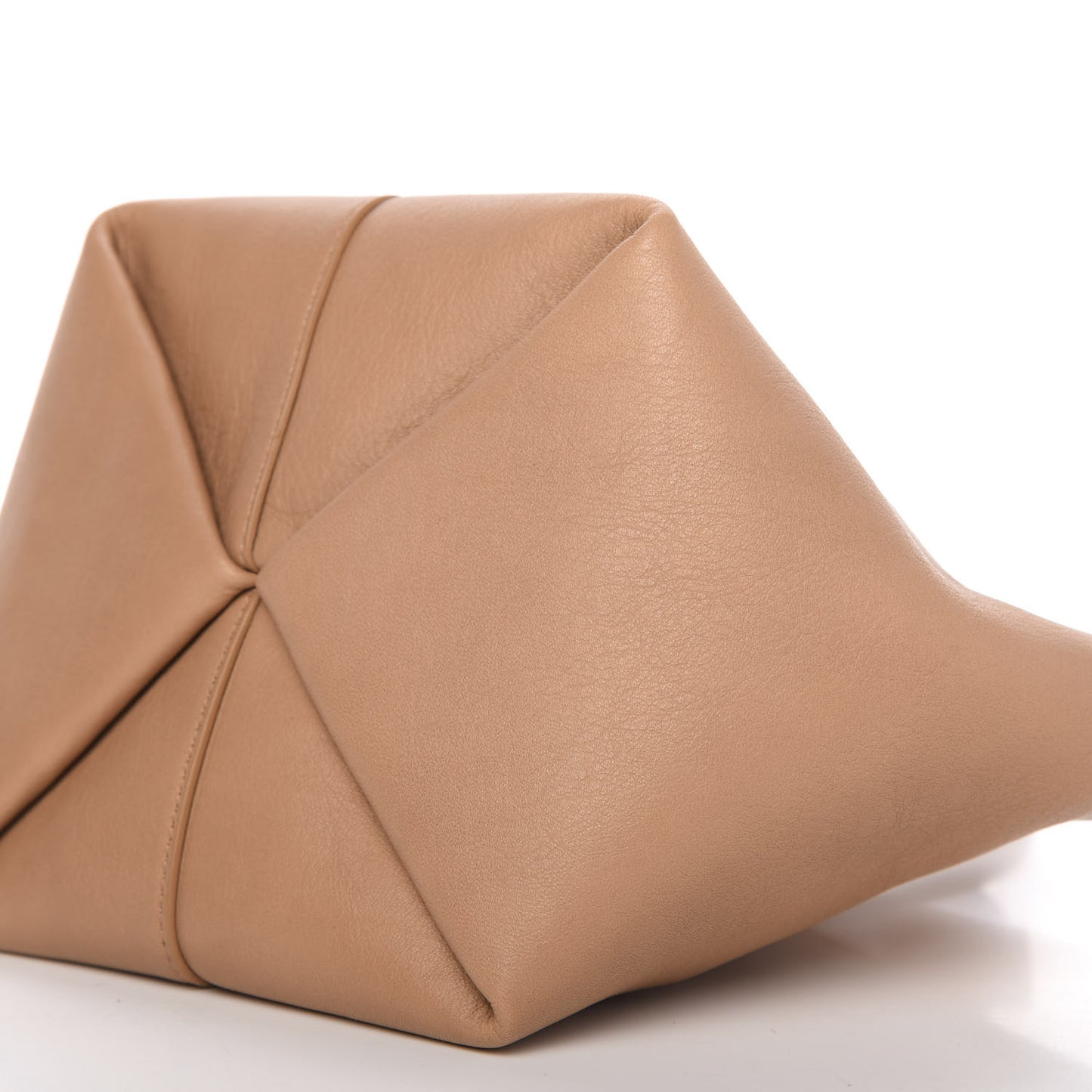 Calfskin Mini Tulipano Bag Nocciola